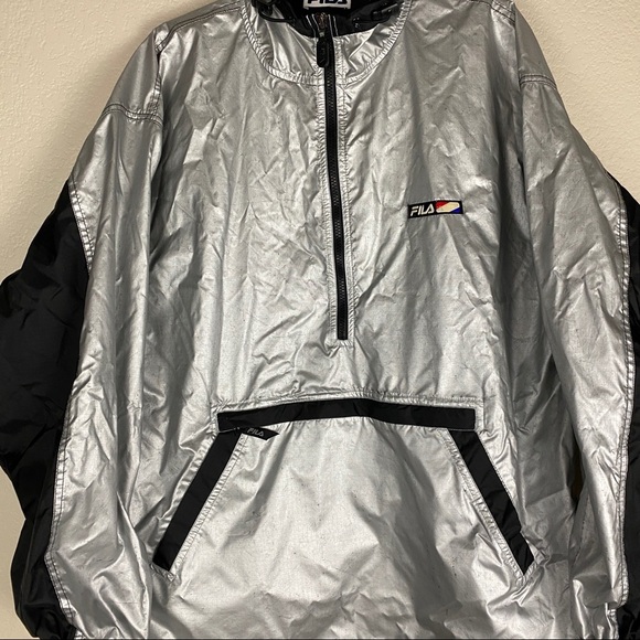 Fila Windbreaker Mens Size XL - Picture 2 of 6